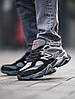 Зимові чоловічі кросівки New Balance 9060 winter black/Grey Нью баланс з хутром чорні сірі замшеві зима, фото 6