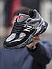 Зимові чоловічі кросівки New Balance 9060 winter black/Grey Нью баланс з хутром чорні сірі замшеві зима, фото 3