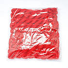 Шнур Нейлоновий, Колір: Червоний, Товщина 2 мм, приблизно 12 м/зв'язка, 1 связка, фото 2