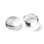 Кабошони Скляні Прозорі, Круглі, Безбарвні, Розмір: 5.5~6х3мм, 20 шт, фото 4