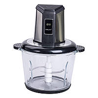 Чопер подрібнювач 800 Вт 4 леза з чашею на 2,5 літри 2 швидкості м'ясорубка Sokany SK-06023