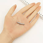 Застібка Байонет, Медична Неіржавка сталь, Розмір: 30х5мм, Внутрішній Діаметр 3 мм, 1 шт, фото 3