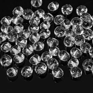 Бисер Preciosa DROPS 2/0 цв. 00050, Прозорий NT, Колір: Білий, 50 г