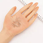 Замочок для Брелків і Ключів, Метал, Колір: Платина, Розмір: 20х8х2мм, Внутрішній діаметр: 19х6мм, 50 шт, фото 2