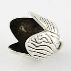 Конус Шапочки для Бусин, Сплав Цинка, Квітка, Античне Срібло, 16.5x13 мм, Отвір 2.5 мм, 8 шт, фото 6