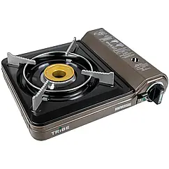 Плита газова портативна Tribe Universal з перехідником на великий балон