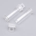 Контейнер для Бісера і Бусин, Пластик, Трубка, Безбарвний, 68x19мм, Об'єм 10мл, 20шт/уп, фото 6