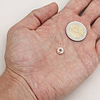 Срібло 925 Бусини-роздільники, Рондель, Розмір: 8х4.5мм, Отвір: 3.5мм, 1 шт, фото 3