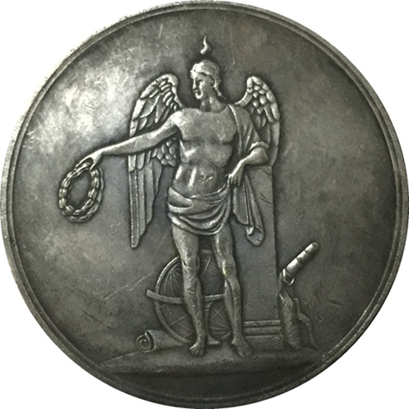 Сувенір медаль Преуснущувачем 1835, Микола I. для нагородження учнів гімназій, фото 1