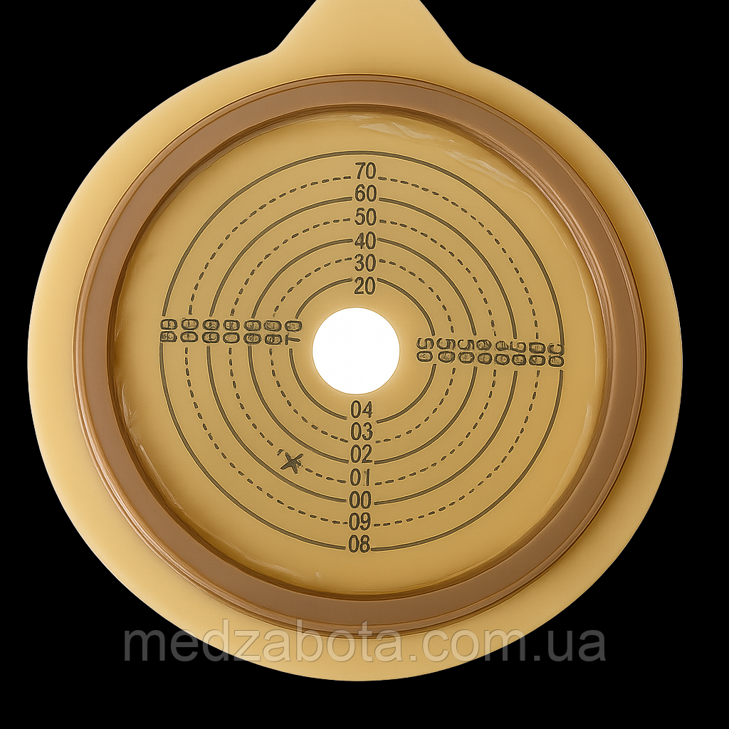 Калоприймач двокомпонентний Confort Пластина фланец 80мм (стома до 70 мм), фото 1