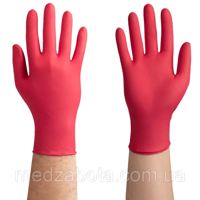 Рукавички нітрилові Berry р. (6-7) S 100 штук easyCARE, фото 1