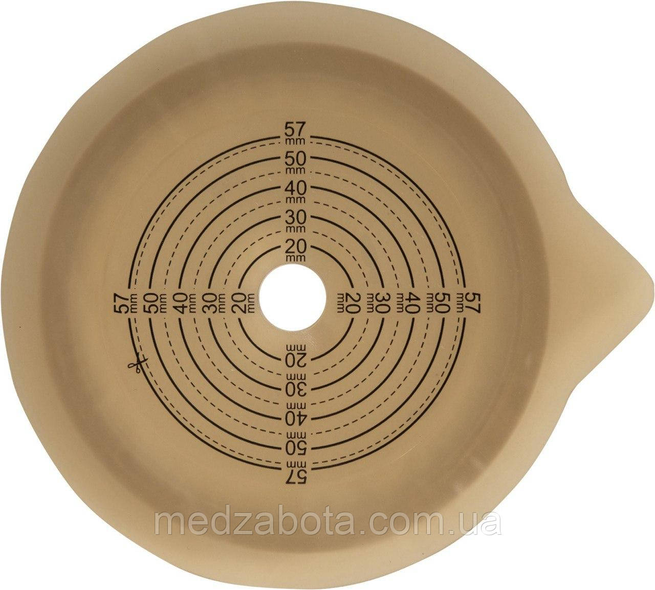 Калоприймач двокомпонентний Confort Пластина фланец 70мм (стома до 57 мм), фото 1