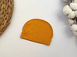 Шапочка для новонароджених з інтерлоку, фото 8