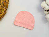 Шапочка для новонароджених з інтерлоку, фото 7
