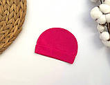 Шапочка для новонароджених з інтерлоку, фото 9