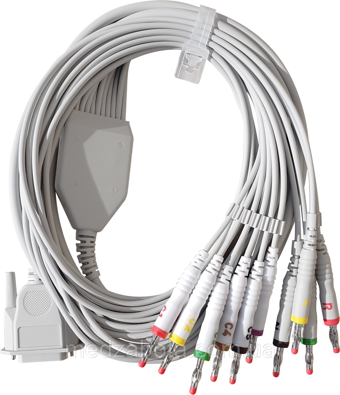 Кабель відведень на 12 каналів (тип А, клеми "банан"), фото 1