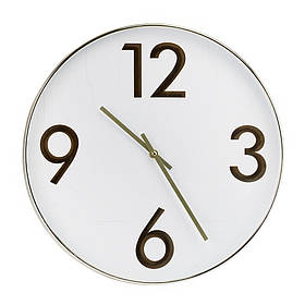 Годинник "Елегія", біло-золотний, 40см