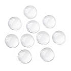 Кабошони Скляні Круглі, Безбарвні, 10х3.5мм, 20 шт, фото 6