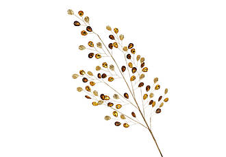 Декоративна гілка з кристалами 71см шампань, бурштин, коричневий BonaDi 8-489