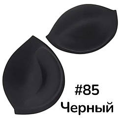 Корсетні чашки ПУШАП оптом #85 ЧОРНІ 25 пар/пач