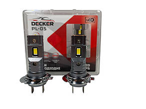 LED лампи H7 Decker PL-05 5000K 30W 9-32V 7000lm