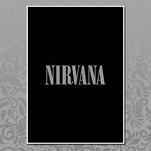 Плакат рок Нірвана А3 | Nirvana
