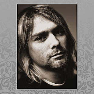 Плакат рок Нірвана А3 | Nirvana 017
