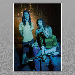 Плакат рок Нірвана А3 | Nirvana 018