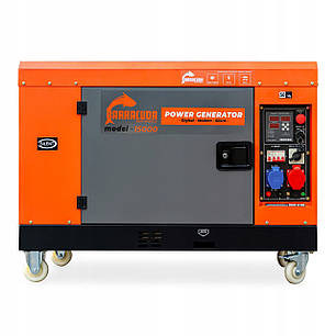 Дизельний генератор Barracuda 12/13кВт трифазний потужний дизельний генератор, фото 1