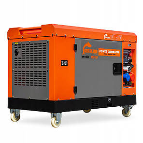 Дизельний генератор Barracuda 12/13кВт трифазний потужний дизельний генератор, фото 3