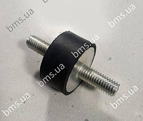 Відбійник - Гумовий буфер подушка 30х15, M8x20