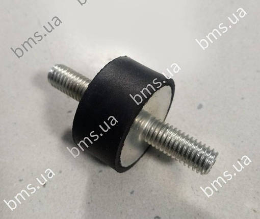 Відбійник - Гумовий буфер подушка 30х15, M8x20, фото 1