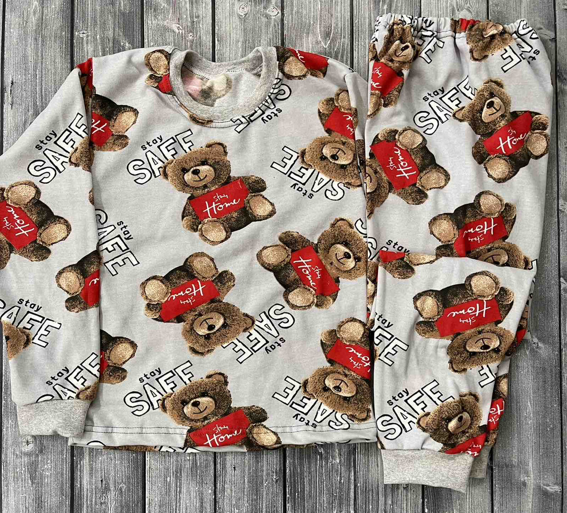 Підліткова піжама на хлопчика «Ведмедик», фото 1