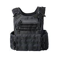 Разгрузочный жилет Плитоноска Vik-tailor НАТО Украина Черный, Black