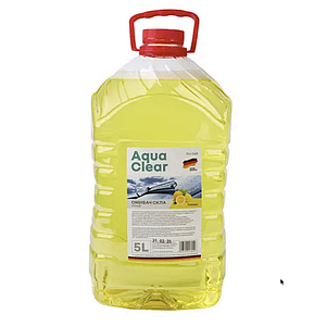 Омивач скла, літній +5 С "Aqua Clear" 5 л, лимон