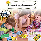 Електронні картки 224 слова, що говорять для вивчення англійської мови, інтерактивний планшет для дітей кишеньковий алфавіт Рожеви, фото 4