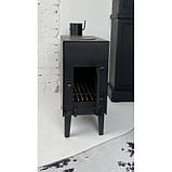 Заводська піч-буржуйка для будинку, квартири, теплиці, гаража з варильною поверхнею, фото 3