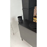 Заводська піч-буржуйка для будинку, квартири, теплиці, гаража з варильною поверхнею, фото 6