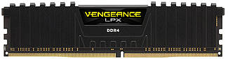 Оперативна пам'ять для ПК Corsair DDR4 8GB 2400MHz CL14 Vengeance LPX Black Б/В