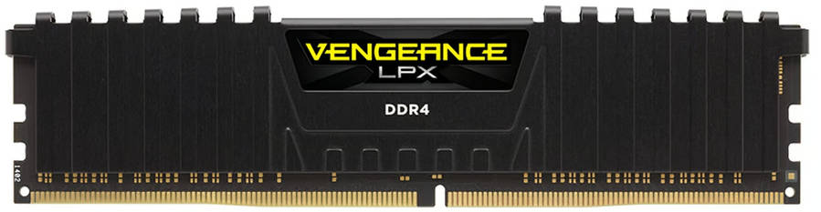 Оперативна пам'ять для ПК Corsair DDR4 8GB 2400MHz CL14 Vengeance LPX Black Б/В, фото 1