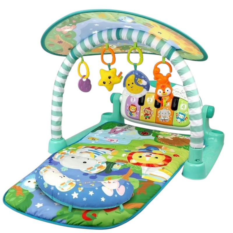 Килимок для немовляти Win Fun (дах, дуга-світло, подушка, підвіски, піаніно, музика, світло) 251203-NL