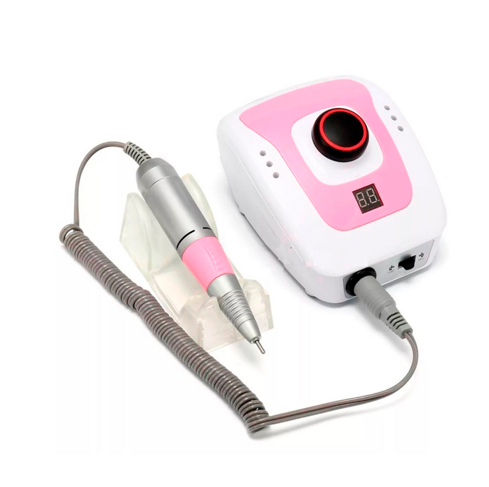 Рожевий професійний Фрезер Nail drill 508 на 65 Вт. - 35000 об/хв., фото 1