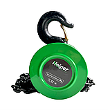 Таль з ручним ланцюговим приводом 1т 3м Helper HP-1011 таль лебідка ланцюгова ручна, фото 5