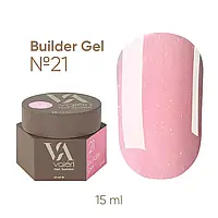 Гель для нарощування нігтів Valeri Builder Gel №21, 15 мл