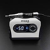 Білий професійний фрезер Мокс X777 на 70 Вт. - 50000 об./хв. для манікюру та педикюру, фото 4