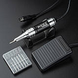 Білий професійний фрезер Мокс X777 на 70 Вт. - 50000 об./хв. для манікюру та педикюру, фото 7