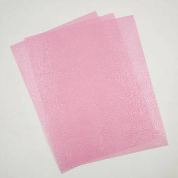 Вафельний папір ультратонкий 0,3 мм Unic рожевий — 1лист А4