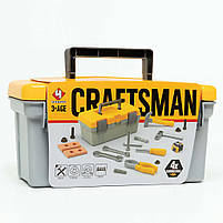 Набір інструментів для дітей Power Tools T010 у валізі — дитячий ігровий чемодан з інструментами, фото 2