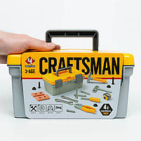 Набір інструментів для дітей Power Tools T010 у валізі — дитячий ігровий чемодан з інструментами, фото 3