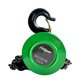 Таль лебідка ланцюгова ручна 1т 3м Helper HP-1011 таль з ручним ланцюговим приводом